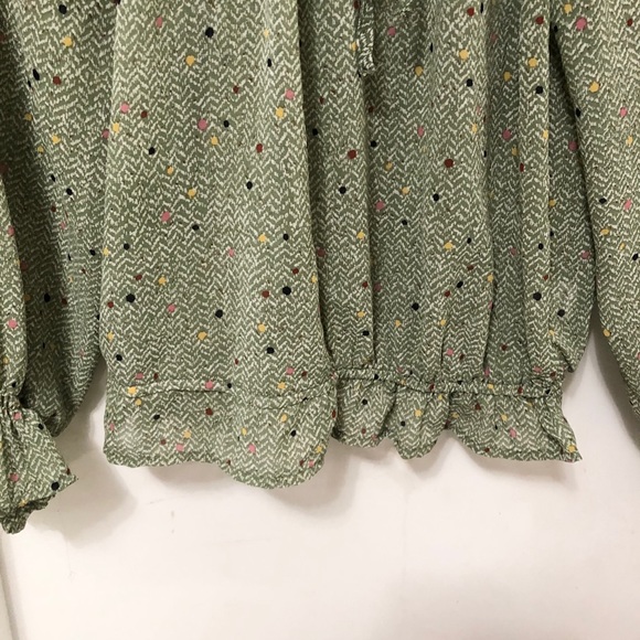 Long Sleeve Floral Blouse - Picture 5 of 6